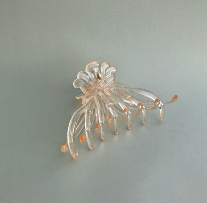 Retro Clear Hair Claws by Veronique