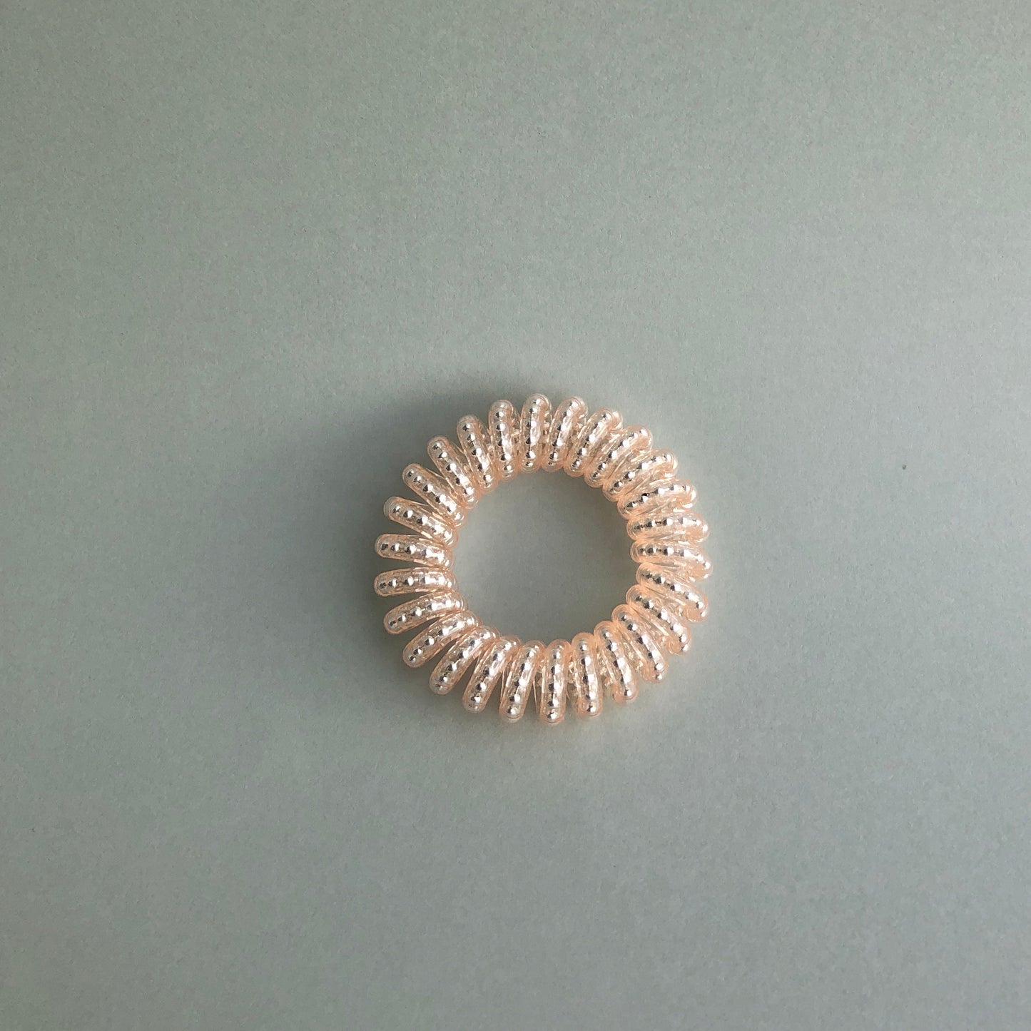 Metallic Phonecord Hairties by Veronique