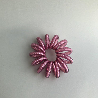 Beaded Phonecord Hairties by Veronique