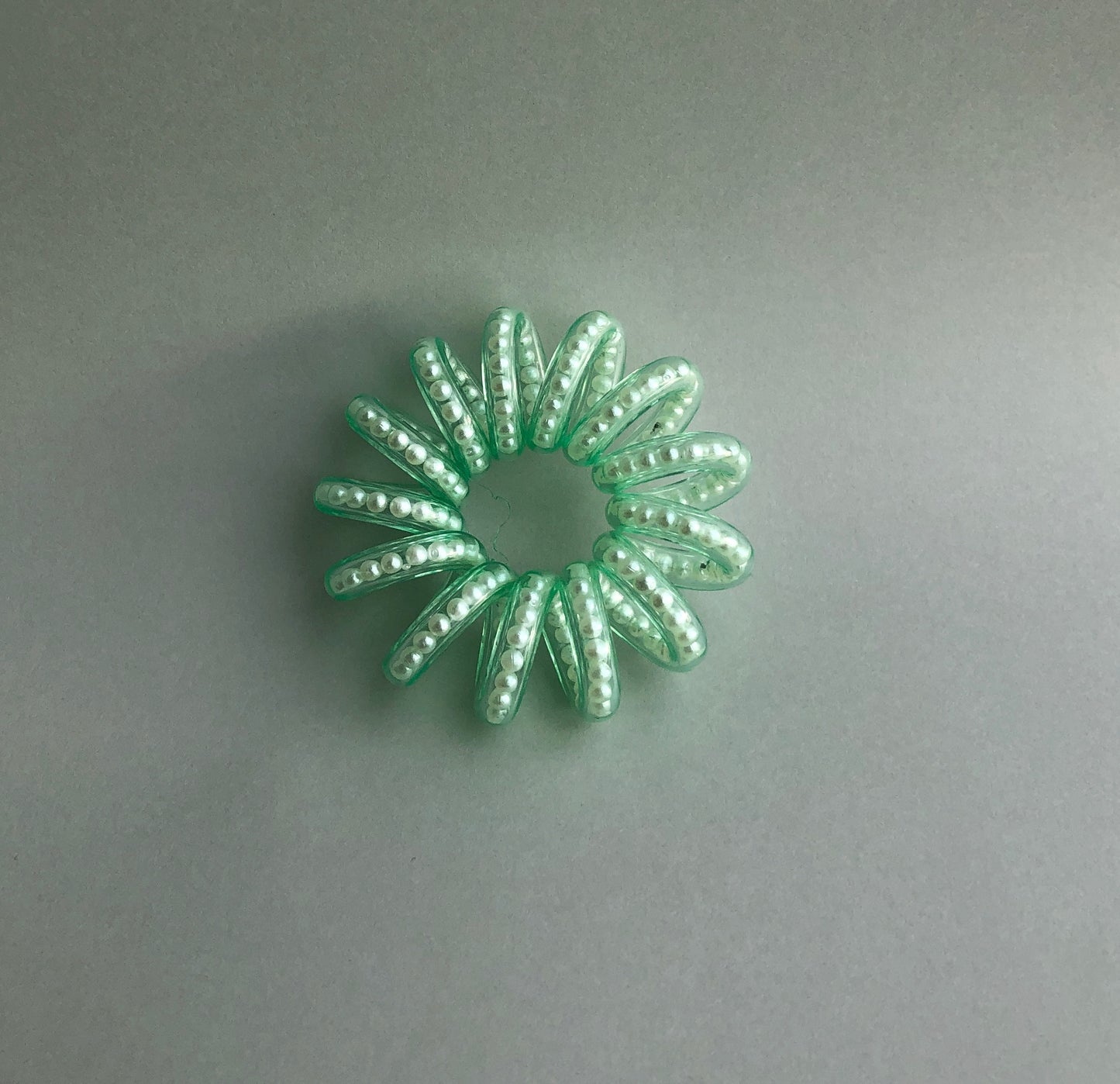 Beaded Phonecord Hairties by Veronique