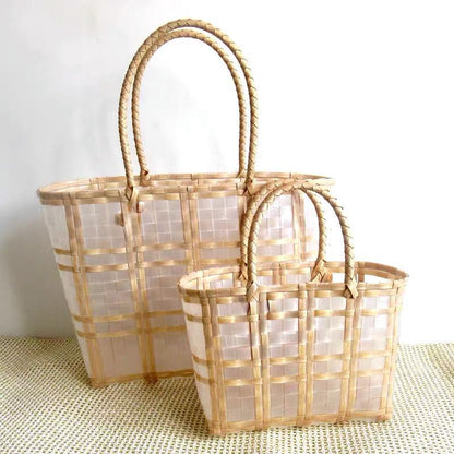 Bamboo Beach Shopper Bag by Veronique