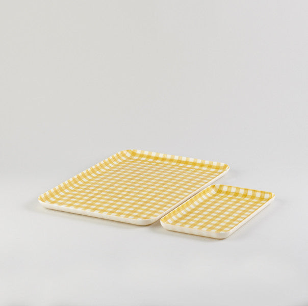Yellow Rectangle Linen Tray - Emporium of the Modern Man
 - 2