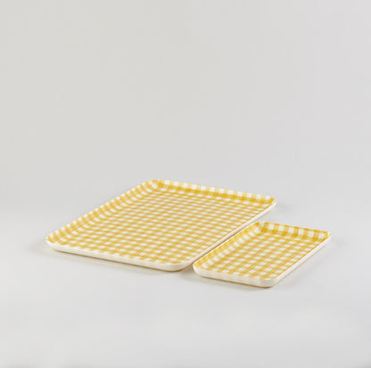 Yellow Rectangle Linen Tray - Emporium of the Modern Man
 - 2