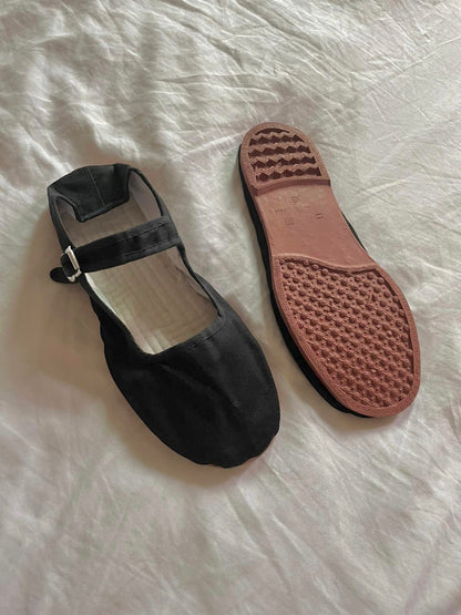 Handsewn Mary Jane Flats   by Veronique