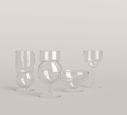 The Contra Dessert Glass by PROSE Tabletop