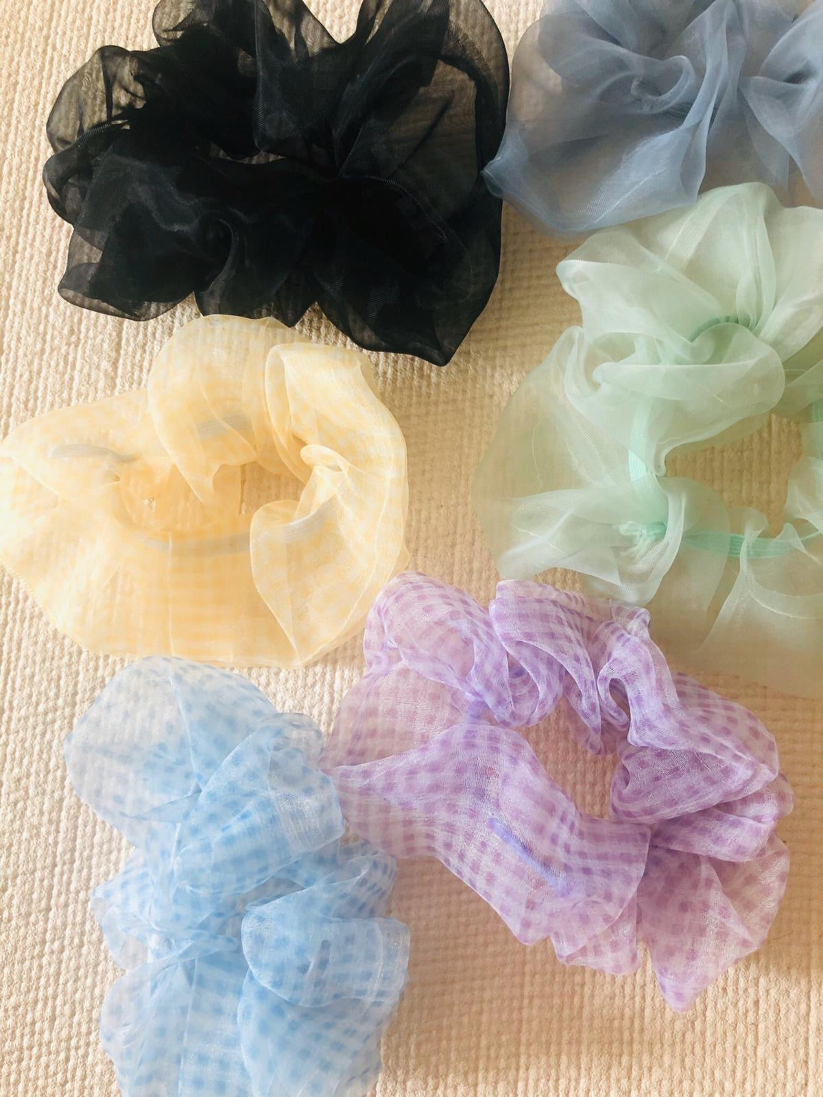 90s Hair Scrunchies by Veronique