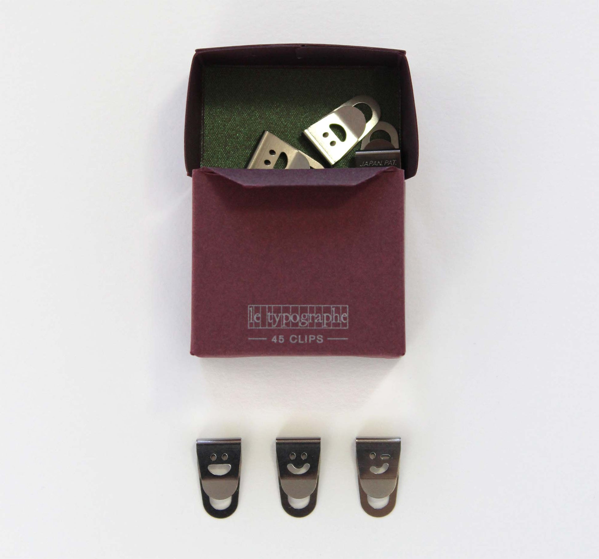 Emoji Metal Clips (box of 45 clips) - Emporium of the Modern Man
