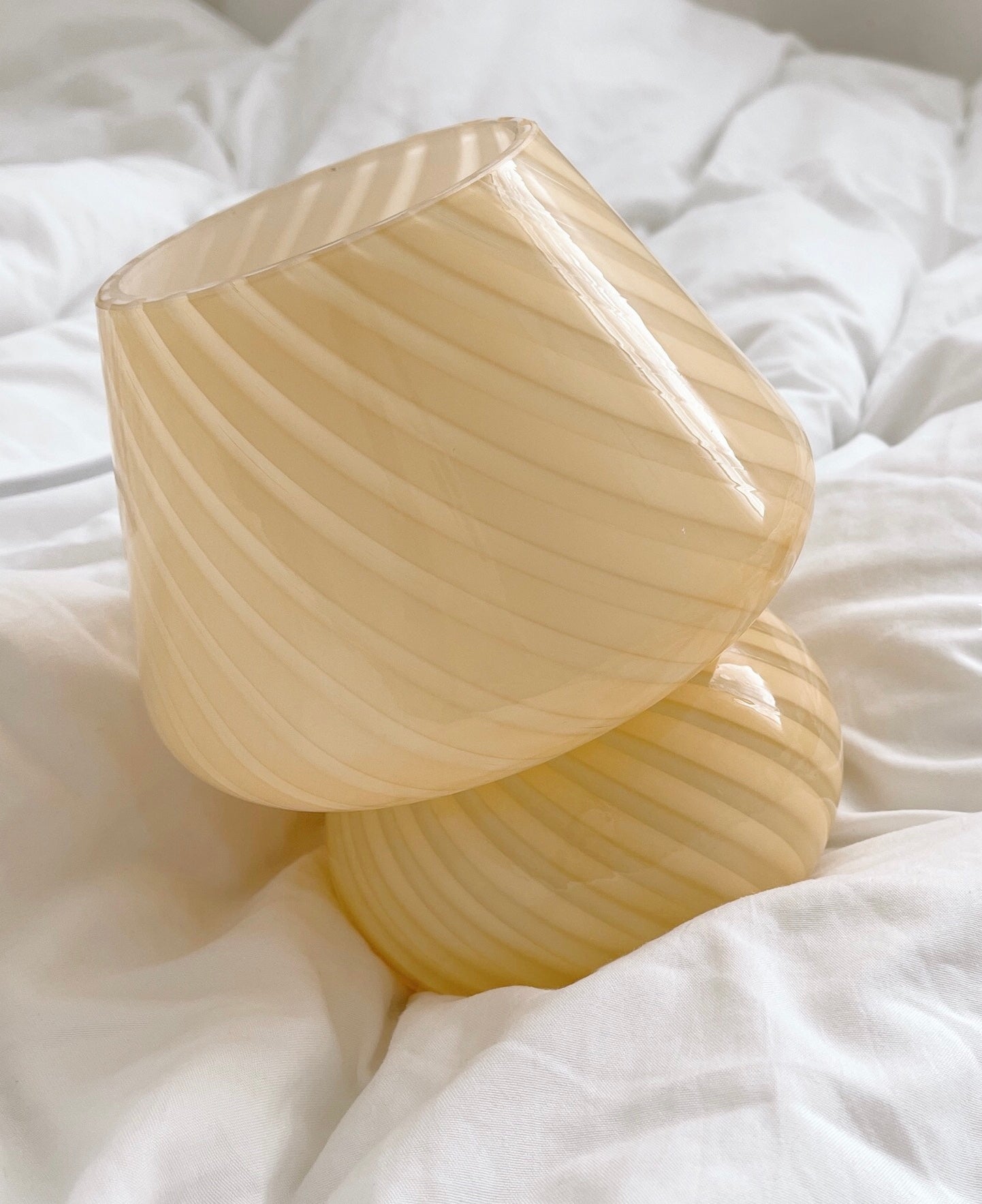 Swirled Mushroom Lamp by PROSE Décor