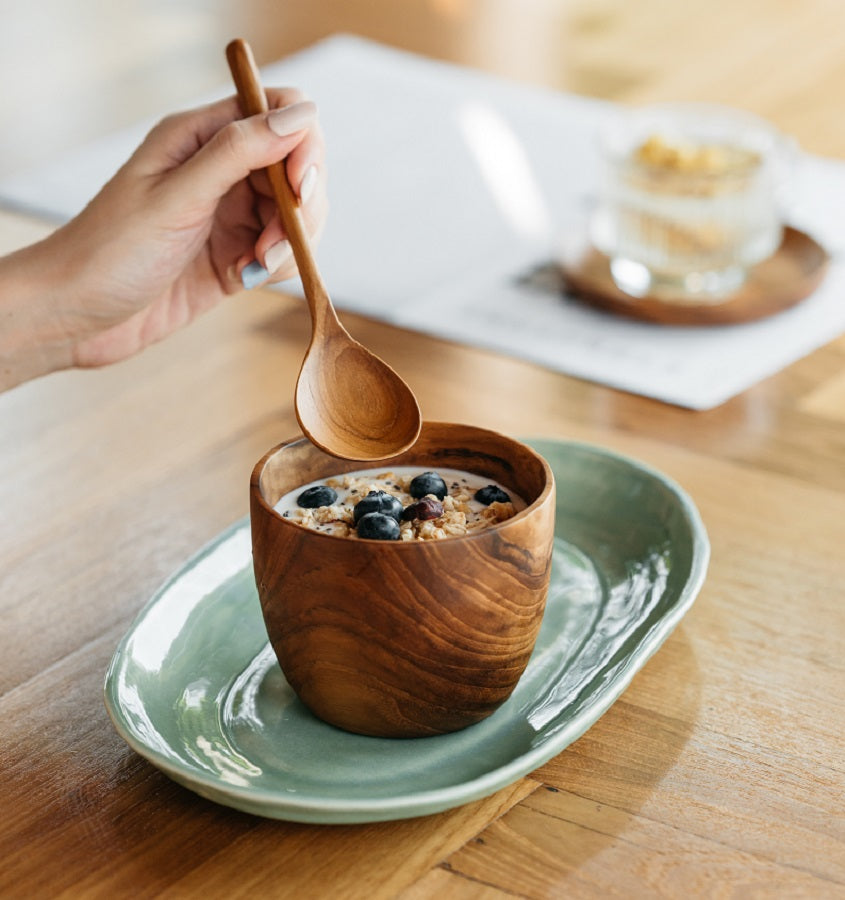 Wooden breakfast spoon by PROSE Décor