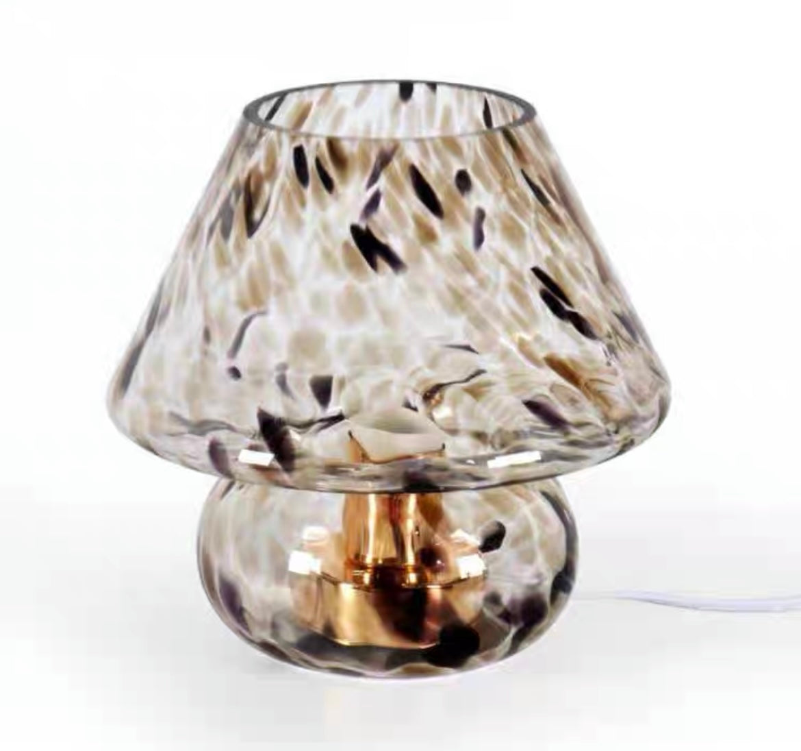 Swirled Mushroom Lamp by PROSE Décor
