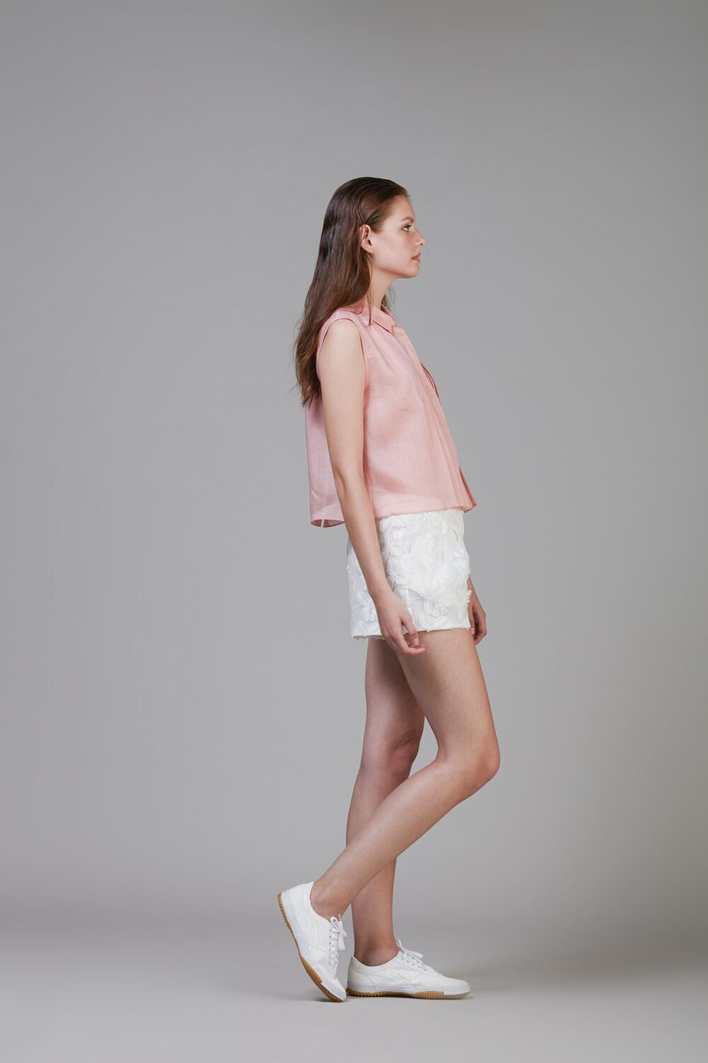 Floral 3D Organza Shorts #28B - Emporium of the Modern Man
 - 9
